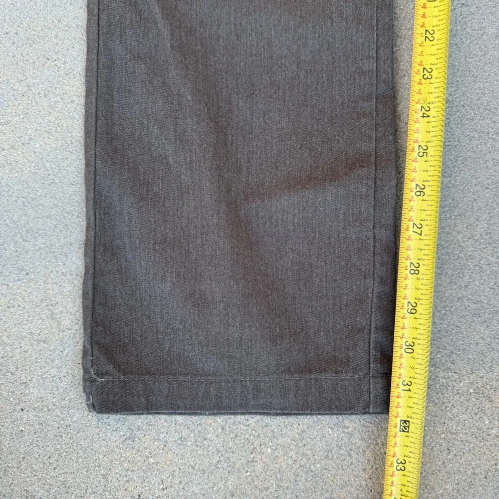 Volcom Frickin Modern Fit Chino Pants Men 36 Gray Charcoal Heather Skate Casual